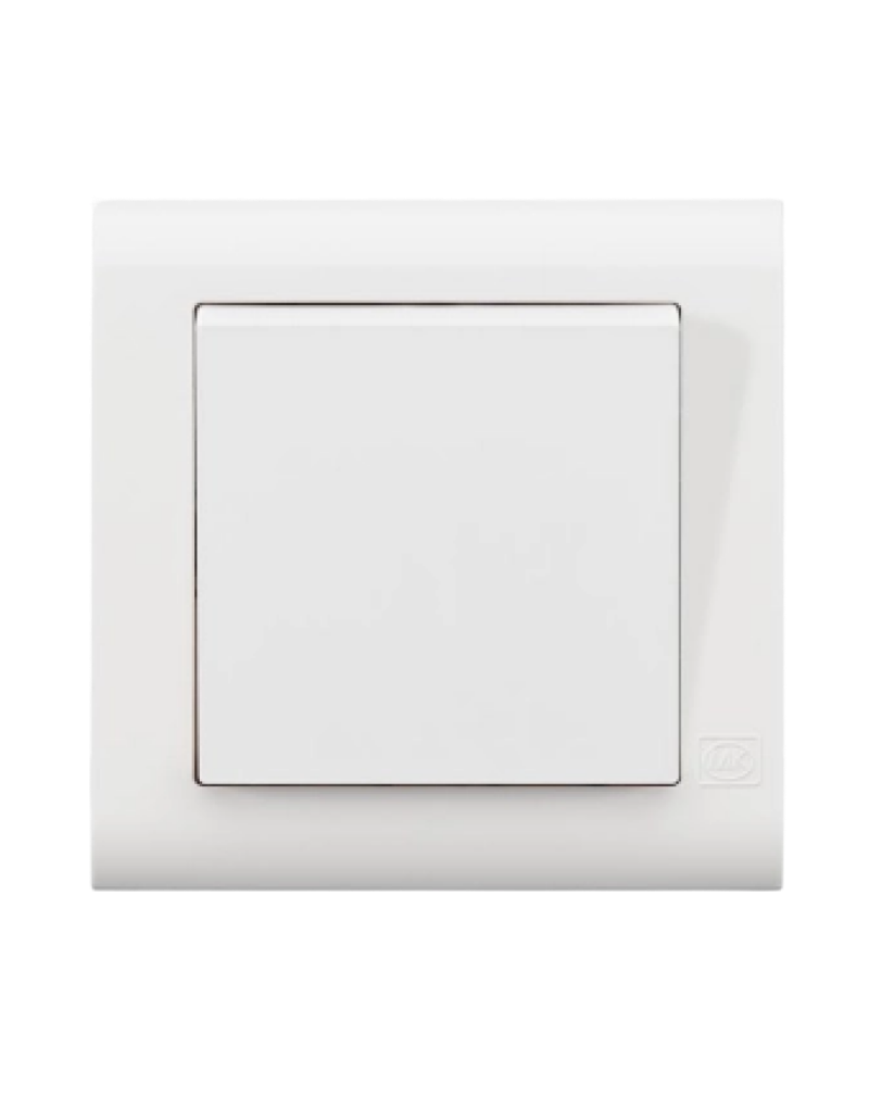 1 MK ESSENTIALS 1GANG 1WAY WIDE ROCKER-MV4781W1WHI - Image 1