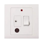 MK ESSENTIALS 13A SWITCHED FUSED CONN.UNIT WITH NEON-MV1042WHI