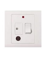 MK ESSENTIALS 13A SWITCHED FUSED CONN.UNIT WITH NEON-MV1042WHI