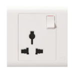 MK ESSENTIALS 16A SINGLE SOCKET MULTI STANDRED-MV24356
