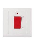 MK ESSENTIALS 45A DP SWITCH WITH NEON-MV5205WHI