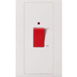 MK ESSENTIALS 50A DP SWITCH 6X3-MV5215NWHI