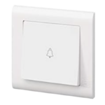 MK ESSENTIALS 1G BELL PUSH WIDE ROCKER-MV4778BWHI