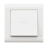 MK ESSENTIALS 1G PUSH SWITCH WIDE ROCKER-MV4786PWHI