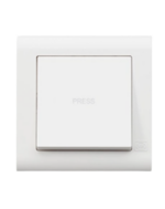 MK ESSENTIALS 1G PUSH SWITCH WIDE ROCKER-MV4786PWHI