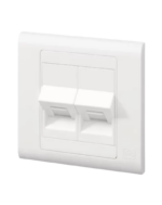 MK ESSENTIALS DATA SOCKET 2GANG RJ45-MV429WHI