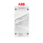 ABB 32A 2P ISOLATOR SWITCH IP66 WSD232