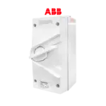 ABB 20A 4P ISOLATOR SWITCH IP66 WSD420