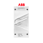 ABB 32A 4P ISOLATOR SWITCH IP66 WSD432