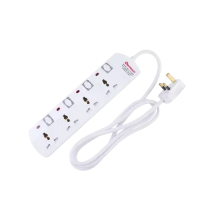 Oshtraco 4-plug universal extension 1.5m cable